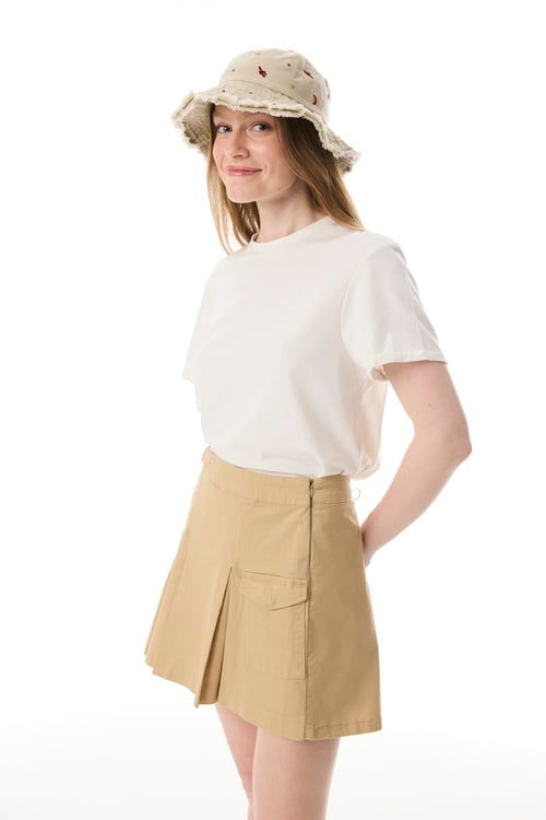  BİSİKLET YAKA KISA KOLLU T-SHIRT