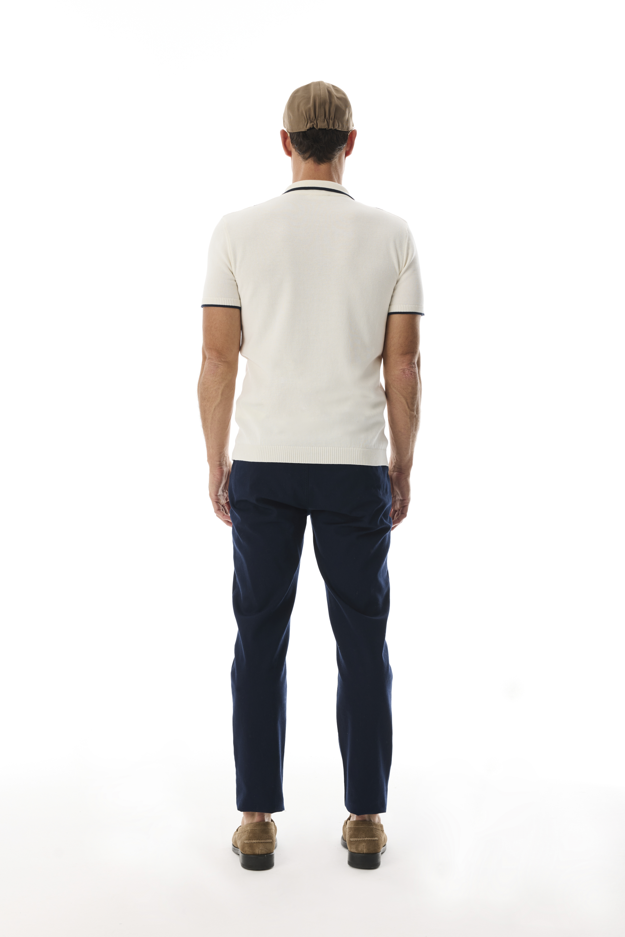 FERMUARLI POLO YAKA KISA KOLLU TRİKO KAZAK