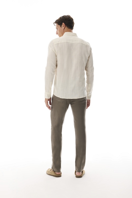  ÇİZGİLİ REGULAR FIT UZUN KOLLU GÖMLEK