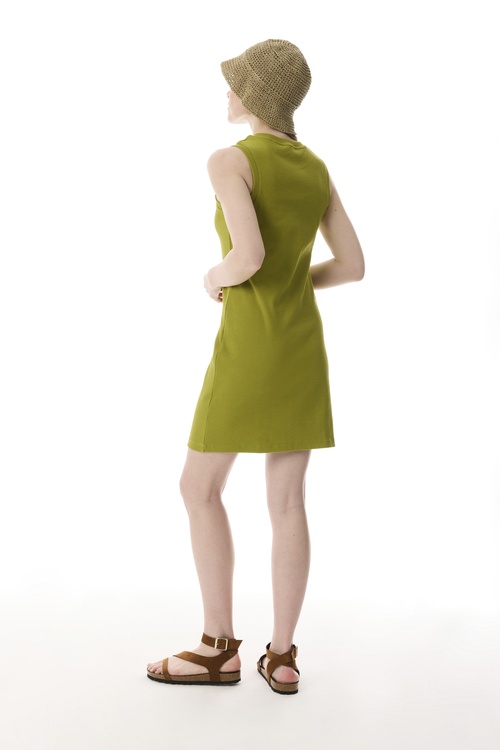  KOLSUZ MİNİ ELBİSE