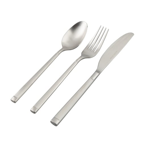 ELEGANT LINE 18 PARÇA ÇATAL KAŞIK BIÇAK TAKIMI MAT GÜMÜŞ
