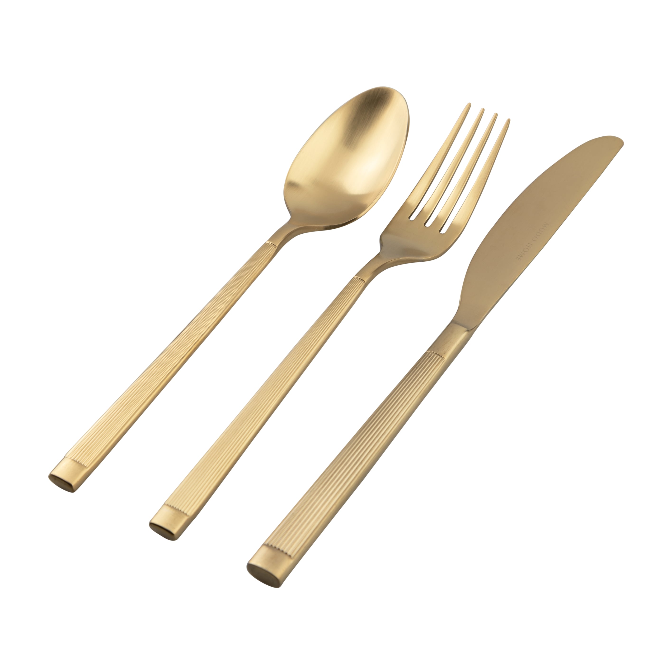 ELEGANT LINE 18 PARÇA ÇATAL KAŞIK BIÇAK TAKIMI MAT GOLD