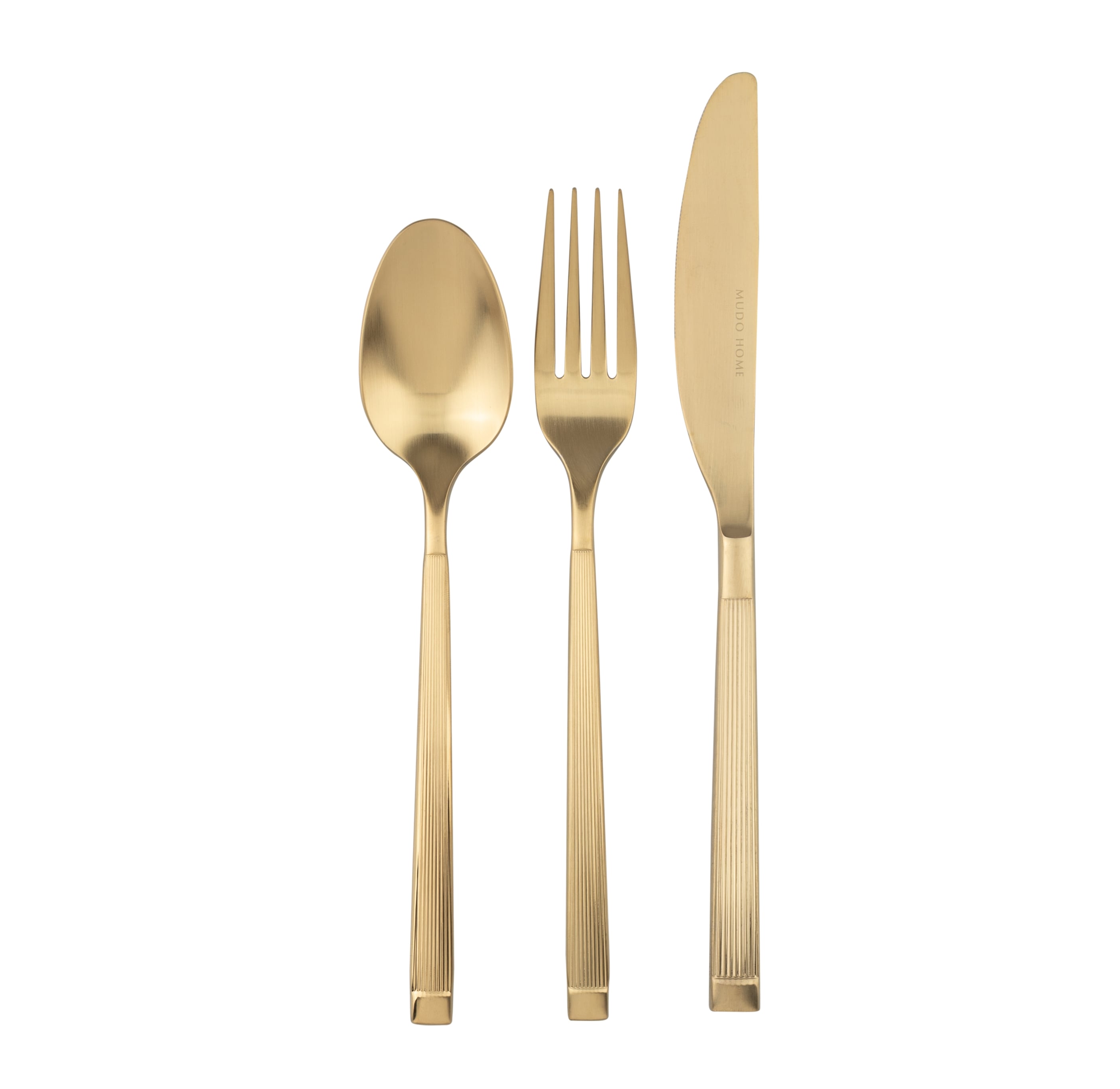 ELEGANT LINE 18 PARÇA ÇATAL KAŞIK BIÇAK TAKIMI MAT GOLD