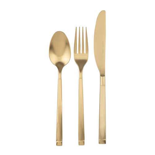  ELEGANT LINE 18 PARÇA ÇATAL KAŞIK BIÇAK TAKIMI MAT GOLD