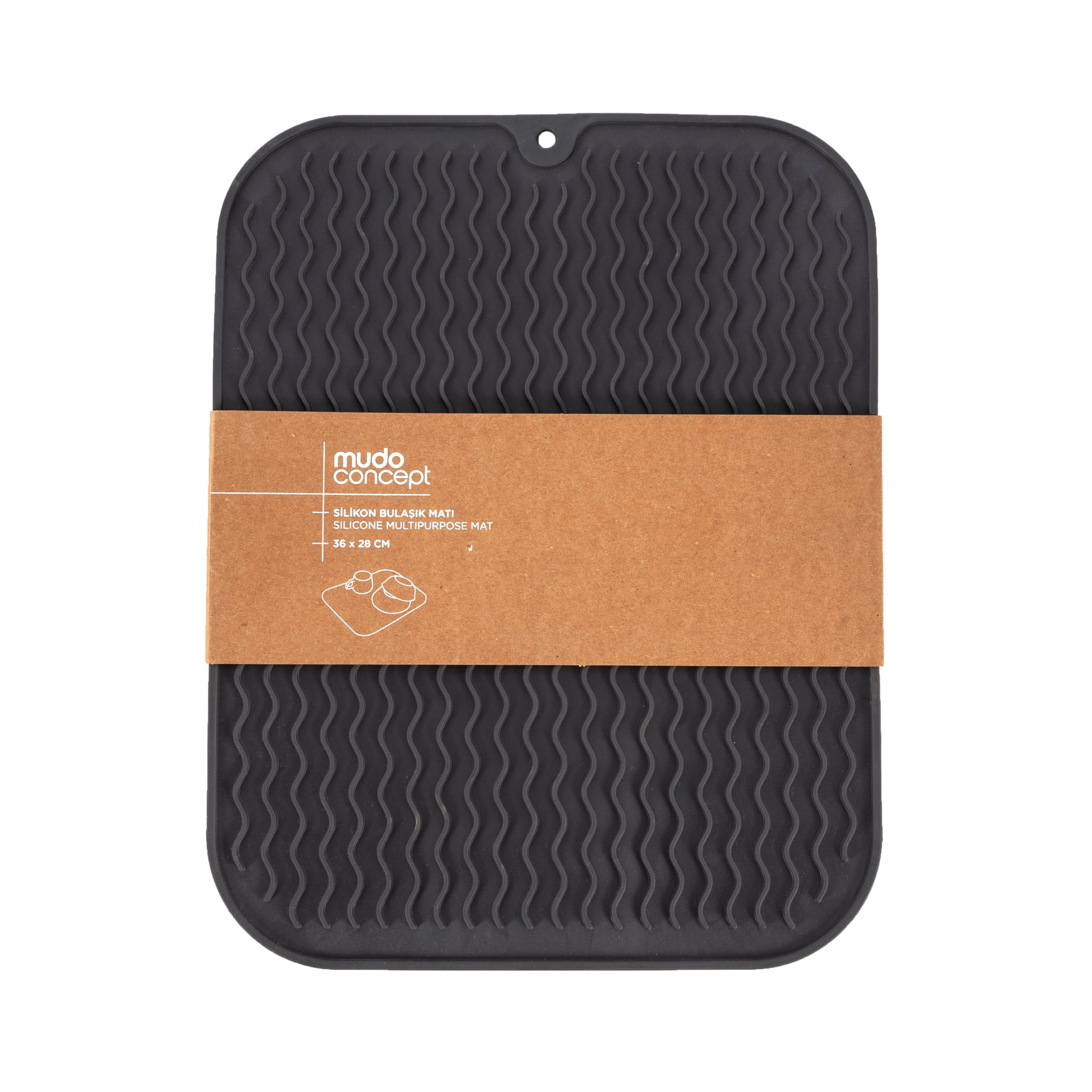 SİLİKON BULAŞIK MATI - ANTRASİT