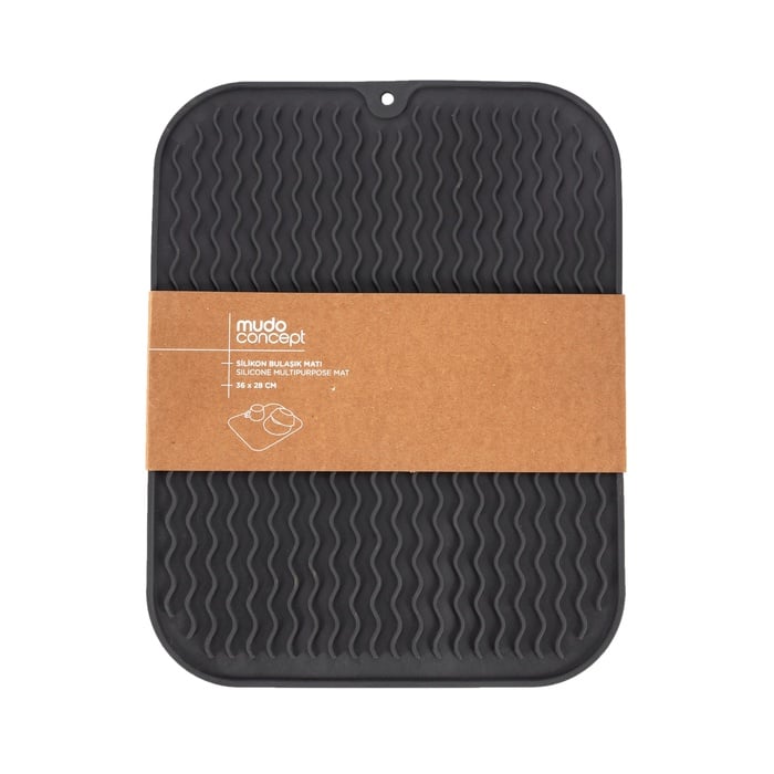 SİLİKON BULAŞIK MATI - ANTRASİT