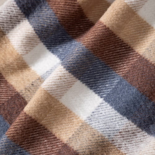 ZUAN KARELİ BATTANİYE GRİ KAHVERENGİ 200X220