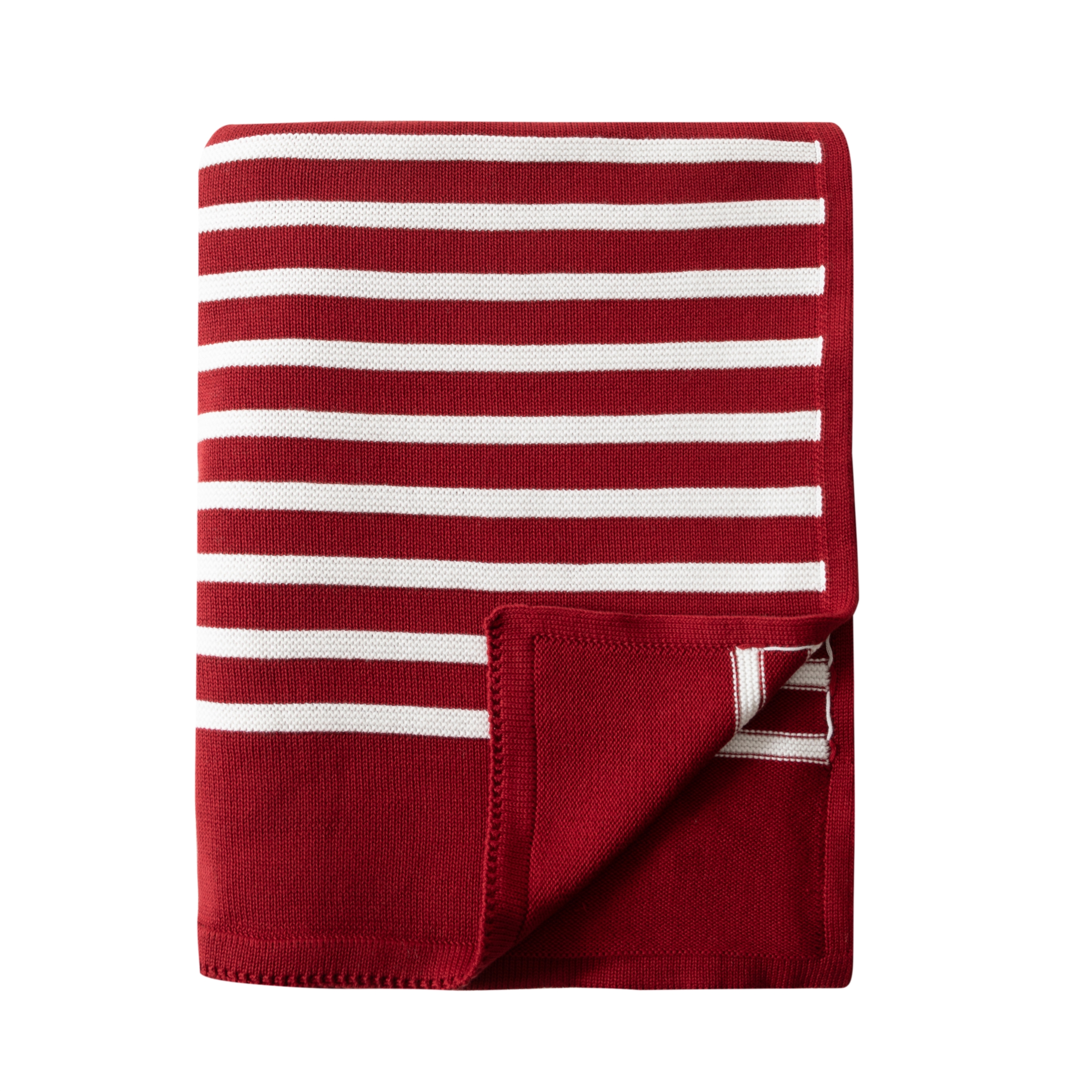 RITA DİZ ÜSTÜ BATTANİYE KIRMIZI BEYAZ 130X170