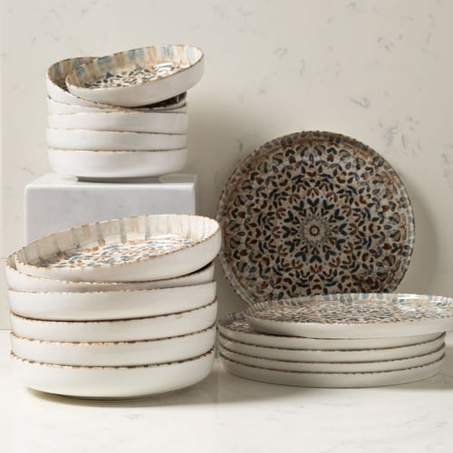  EPHESUS 18 PARÇA PORSELEN YEMEK TAKIMI