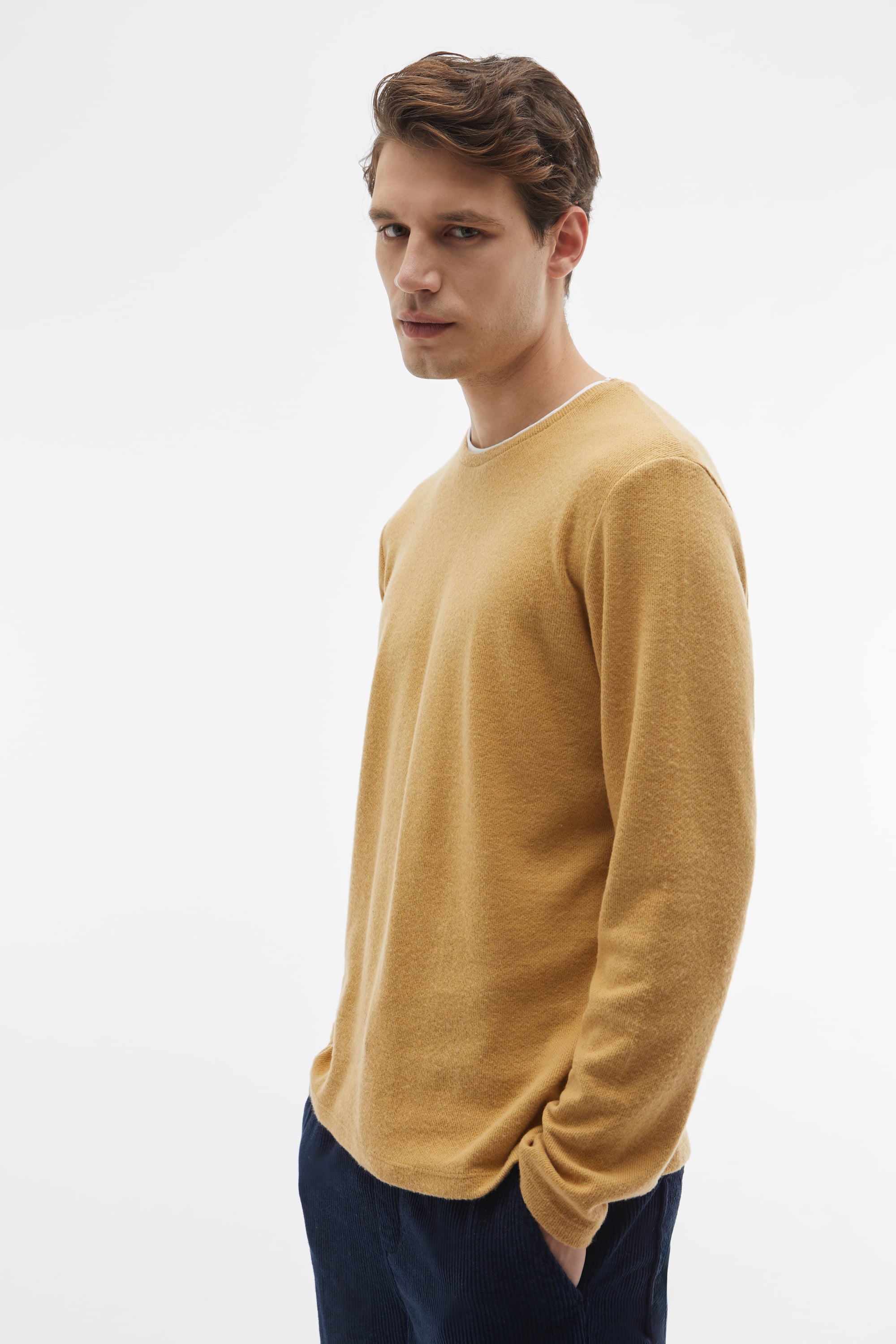 BİSİKLET YAKA SWEATSHIRT