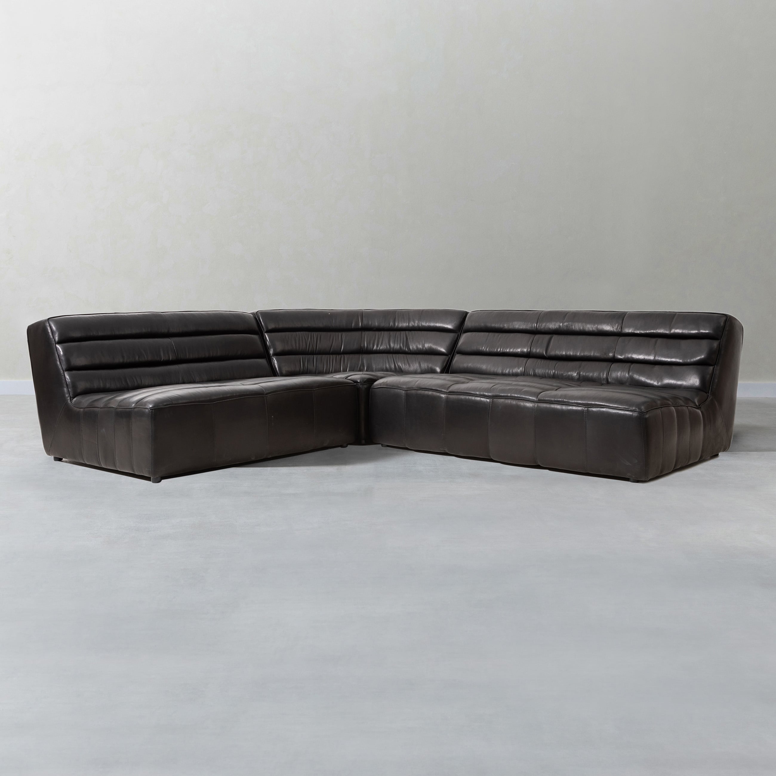 SHABBY KÖŞE KOLTUK SİYAH