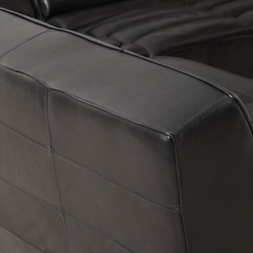  SHABBY KÖŞE KOLTUK SİYAH