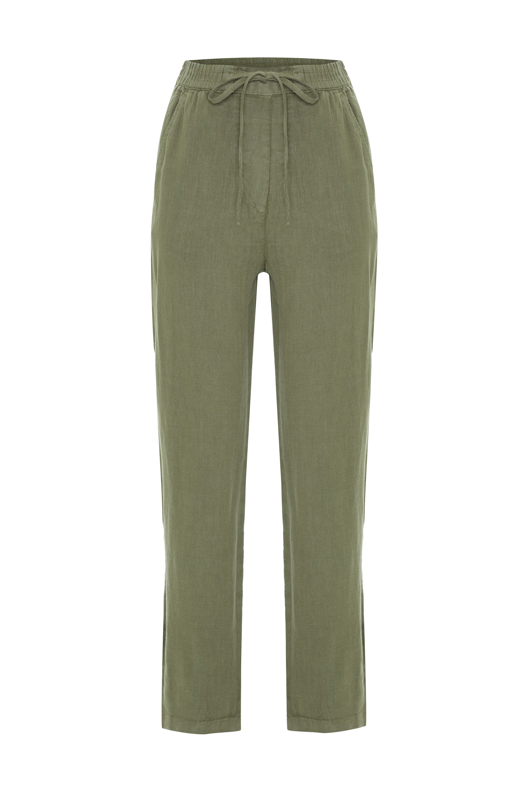 HAVUÇ KESİM KETEN PANTOLON