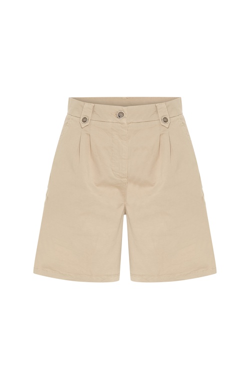  REGULAR FIT DÜĞME DETAYLI CHINO ŞORT