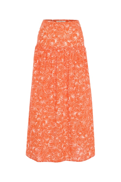  BASKILI KLOŞ MİDİ ETEK