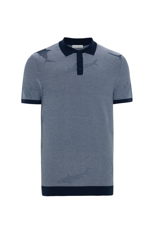  JAKARLI POLO YAKA KISA KOLLU TRİKO KAZAK