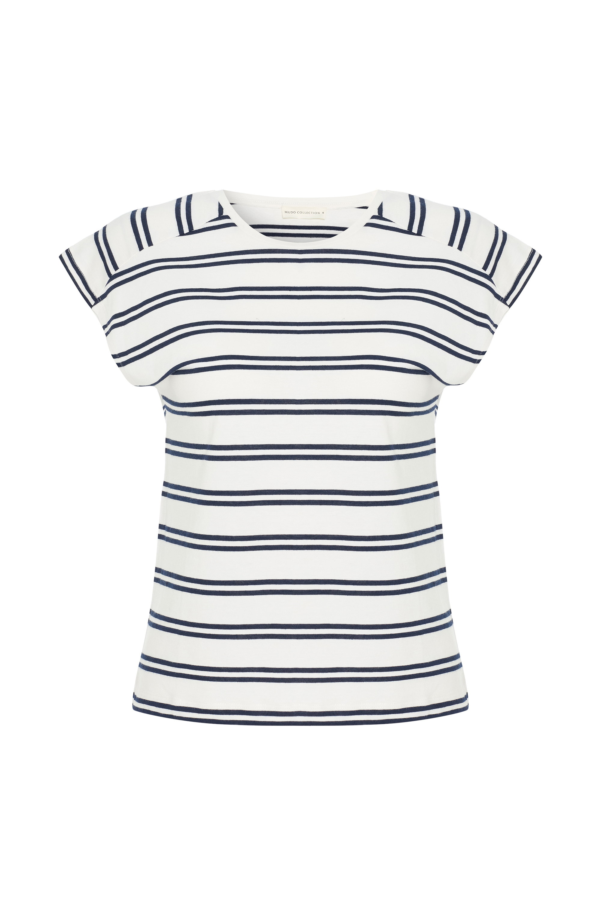 ÇİZGİLİ DÜŞÜK KOL BLUZ