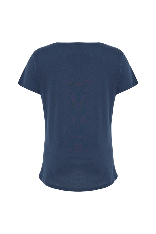  MARİN BASKILI BİSİKLET YAKA T-SHIRT