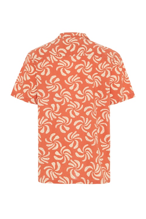  BASKILI RESORT YAKA REGULAR FIT KISA KOLLU GÖMLEK