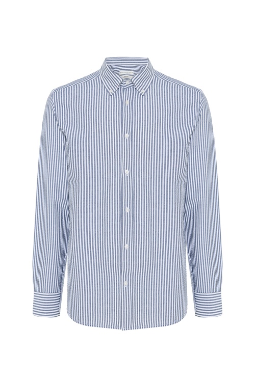 ÇİZGİLİ REGULAR FIT UZUN KOLLU GÖMLEK