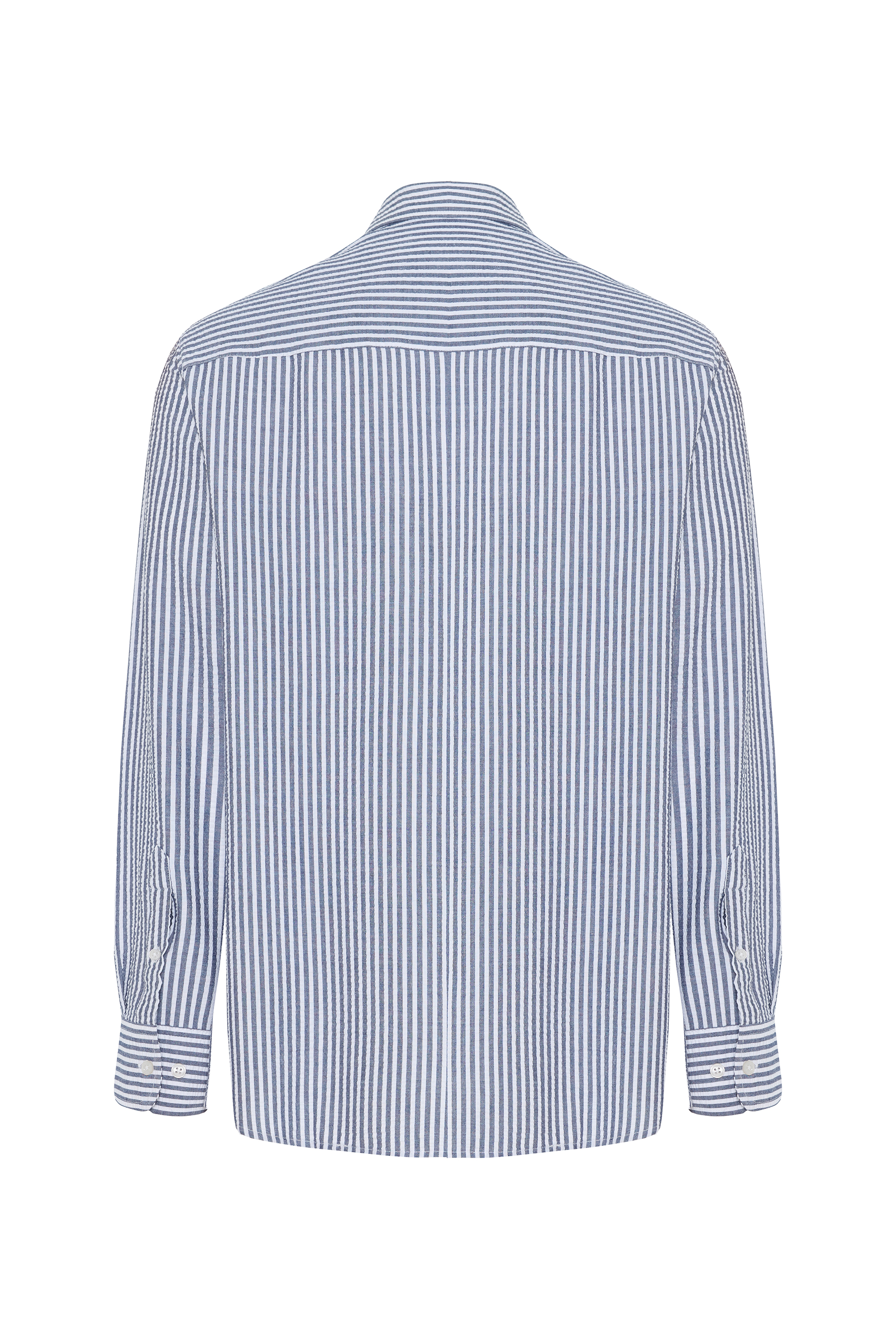 ÇİZGİLİ REGULAR FIT UZUN KOLLU GÖMLEK