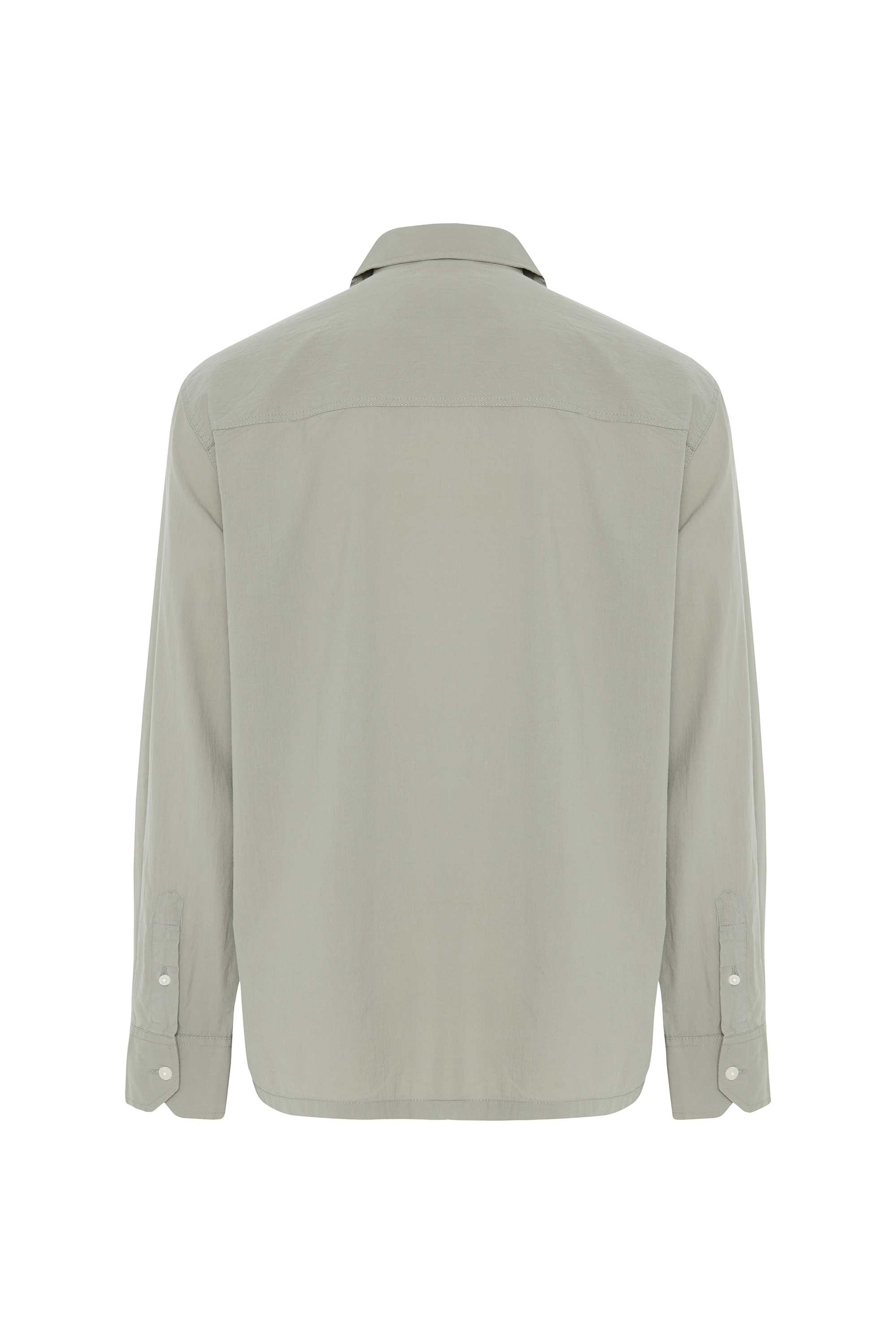 COMFORT FIT ÇİFT CEPLİ UZUN KOLLU GÖMLEK