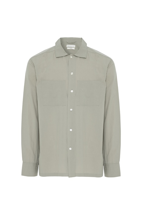  COMFORT FIT ÇİFT CEPLİ UZUN KOLLU GÖMLEK