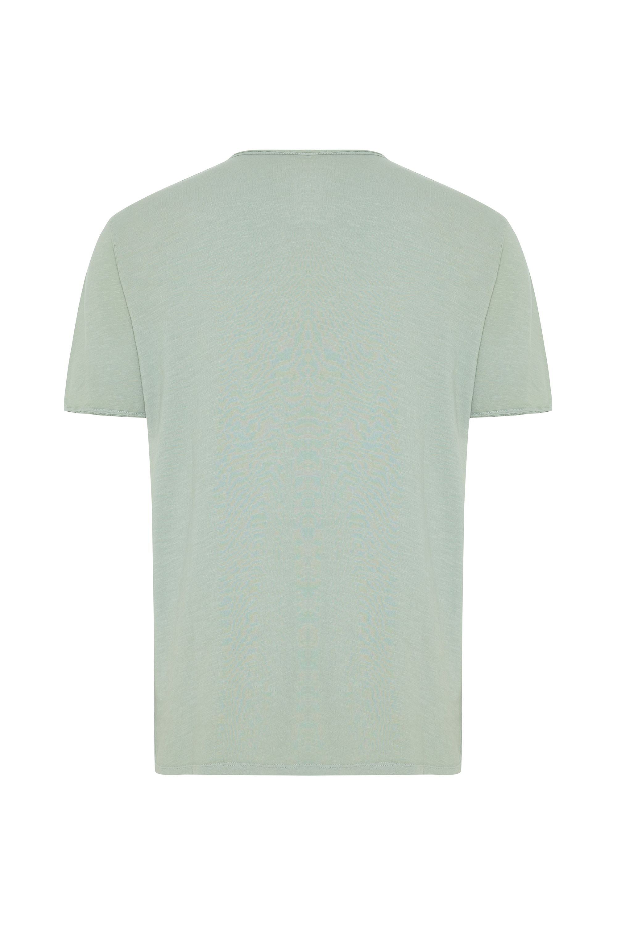 HENLEY YAKA KISA KOLLU T-SHIRT