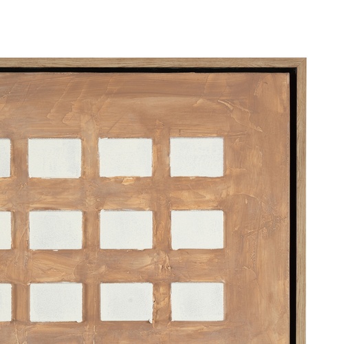  STRUER KABARTMALI YAĞLIBOYA TABLO 120X120CM