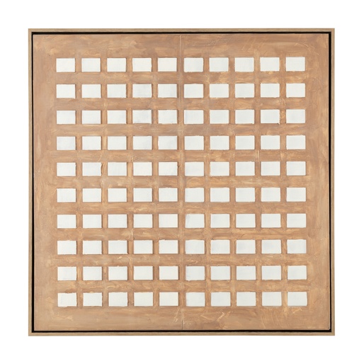  STRUER KABARTMALI YAĞLIBOYA TABLO 120X120CM