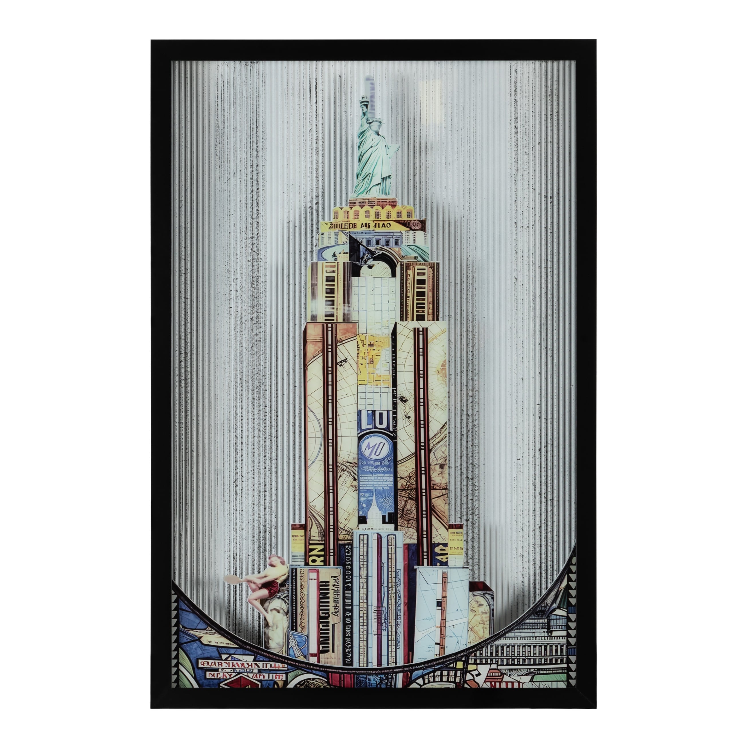 ETERNITY ÇERÇEVELİ CAM TABLO 60X90 CM