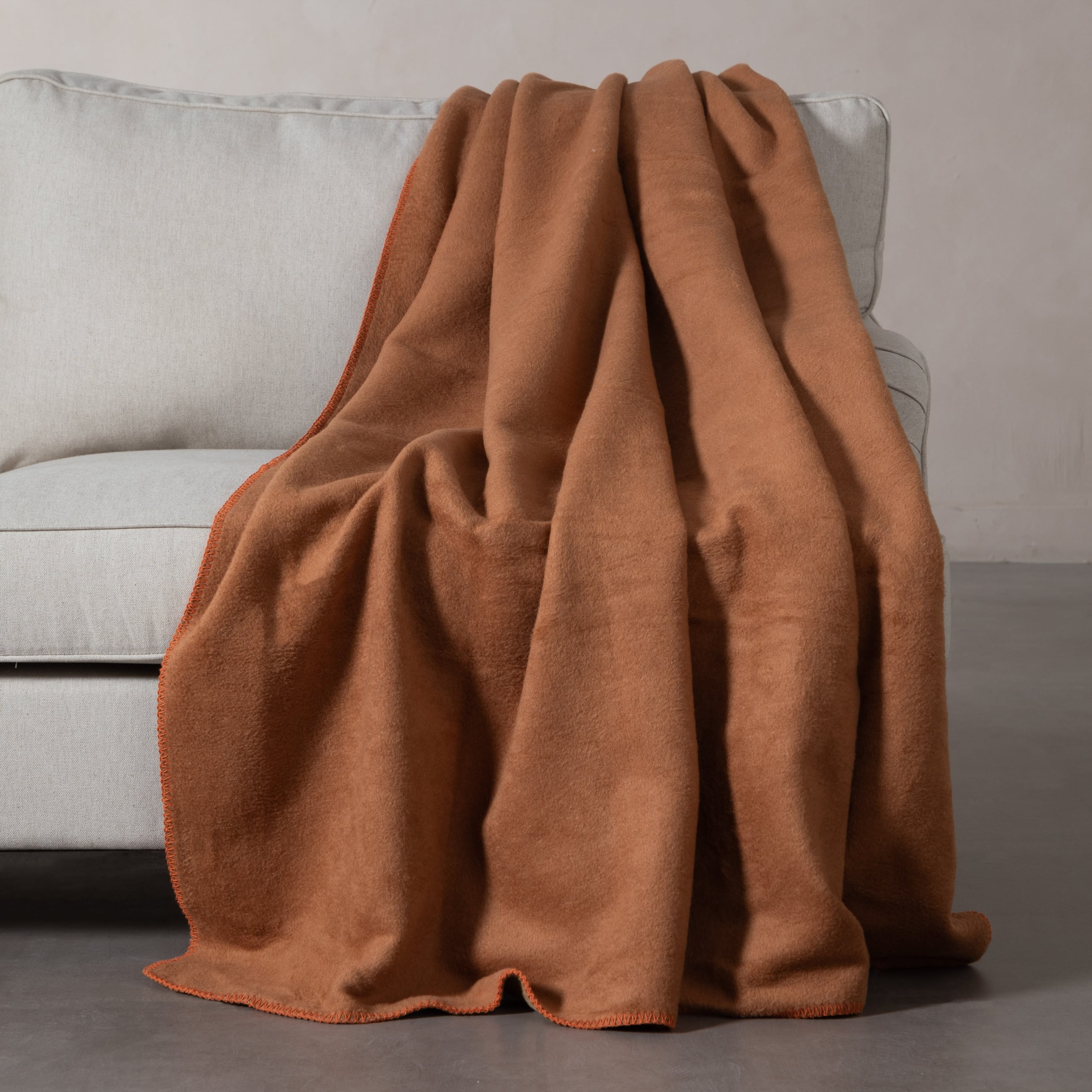 ENNY ÇİFT TARAFLI BATTANİYE BEJ KAHVE 200X220