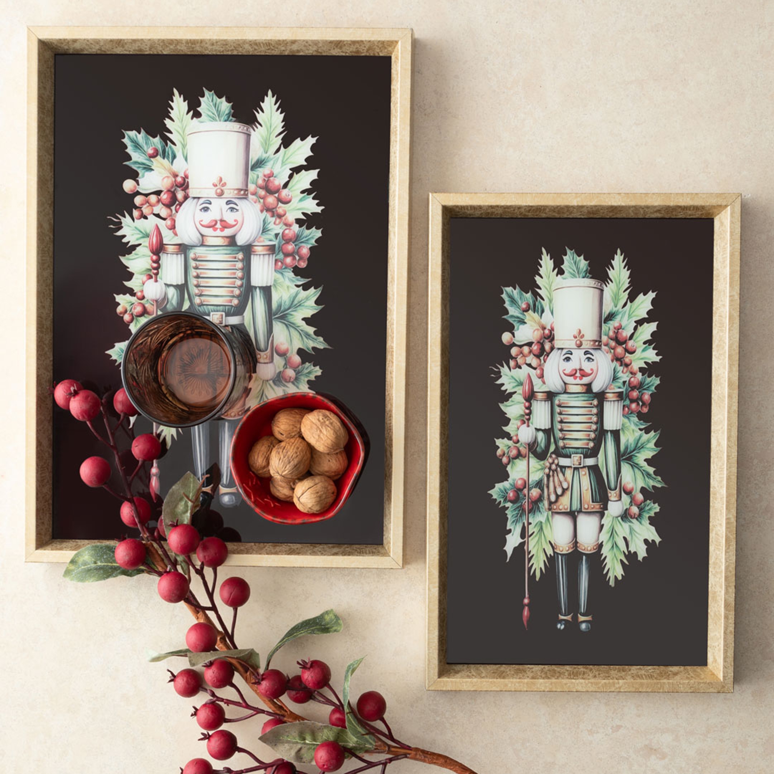 CHRISTMAS FEMALE EDITION DEKORATİF TEPSİ 31X42 CM