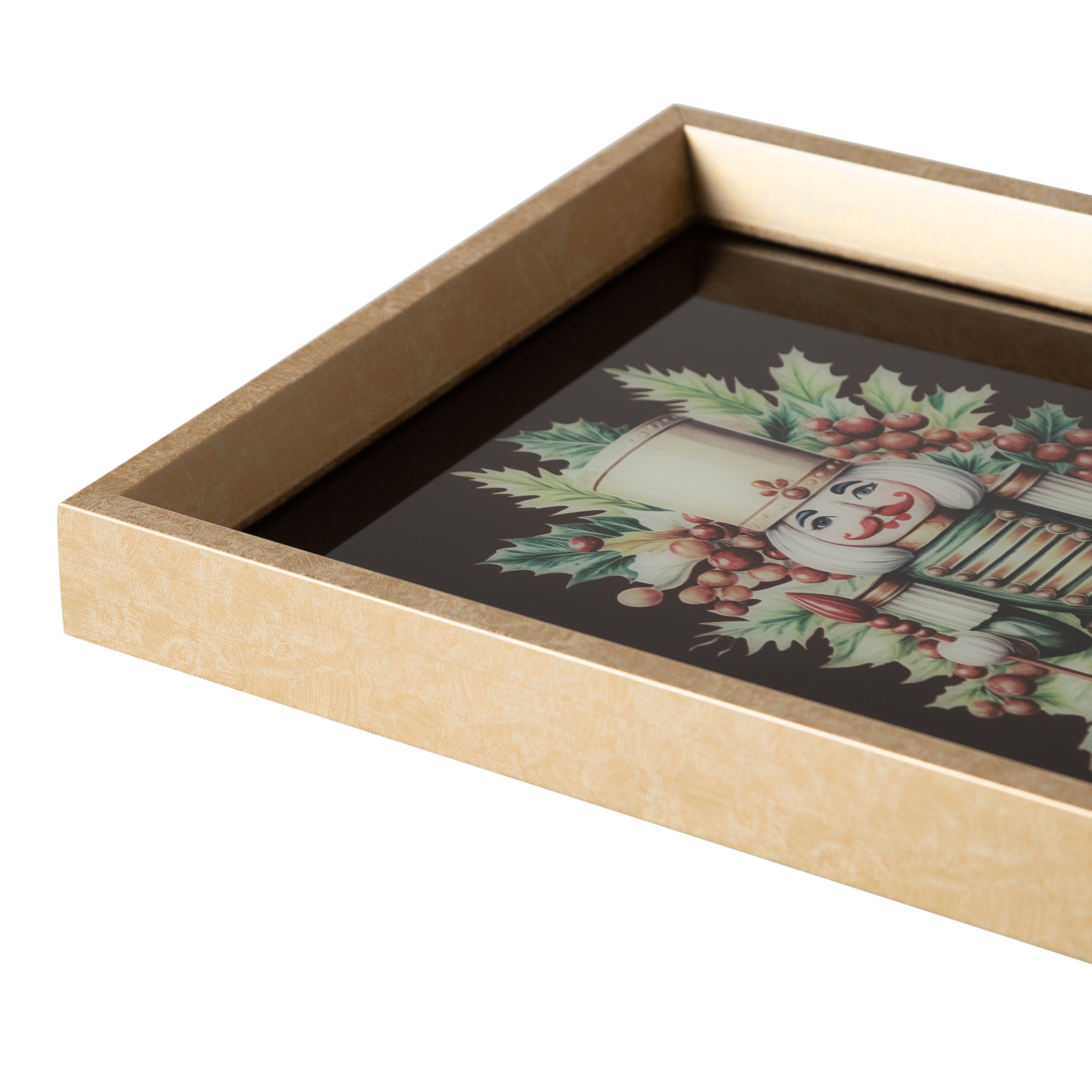 CHRISTMAS FEMALE EDITION DEKOARTİF TEPSİ 25X40 CM