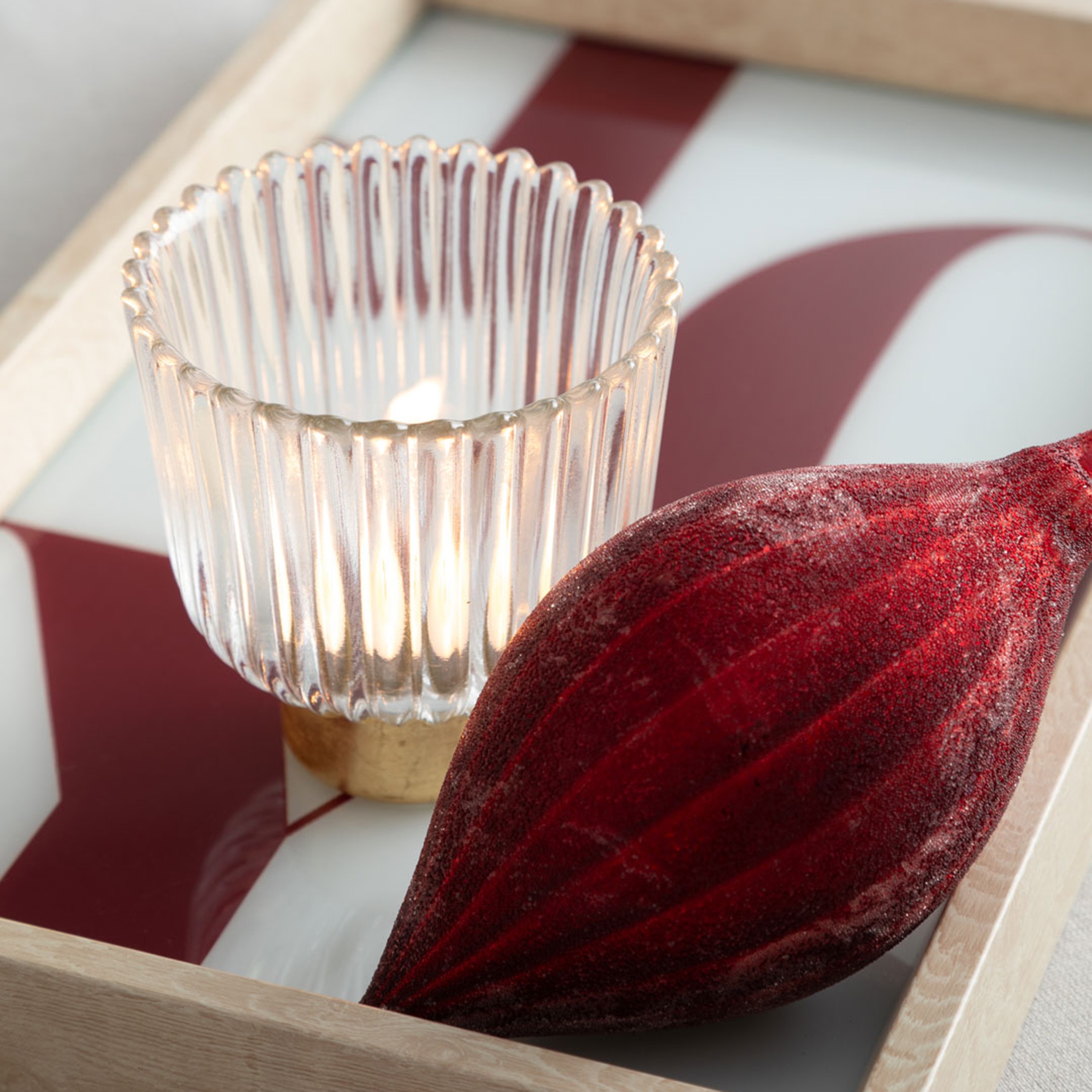 JOY DEKORATİF TEPSİ  25X40 CM