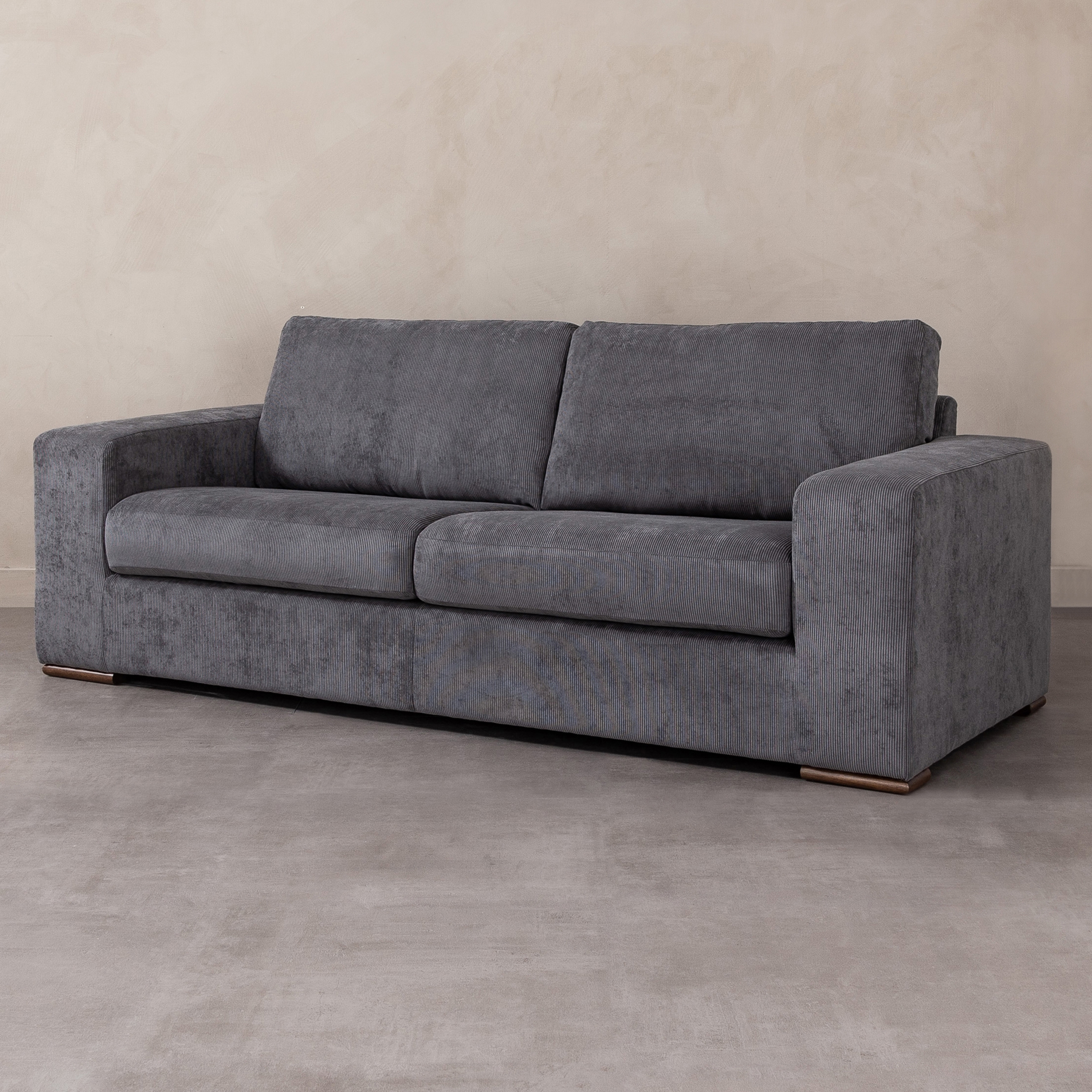 GRANADA ÜÇLÜ KOLTUK KOYU GRİ