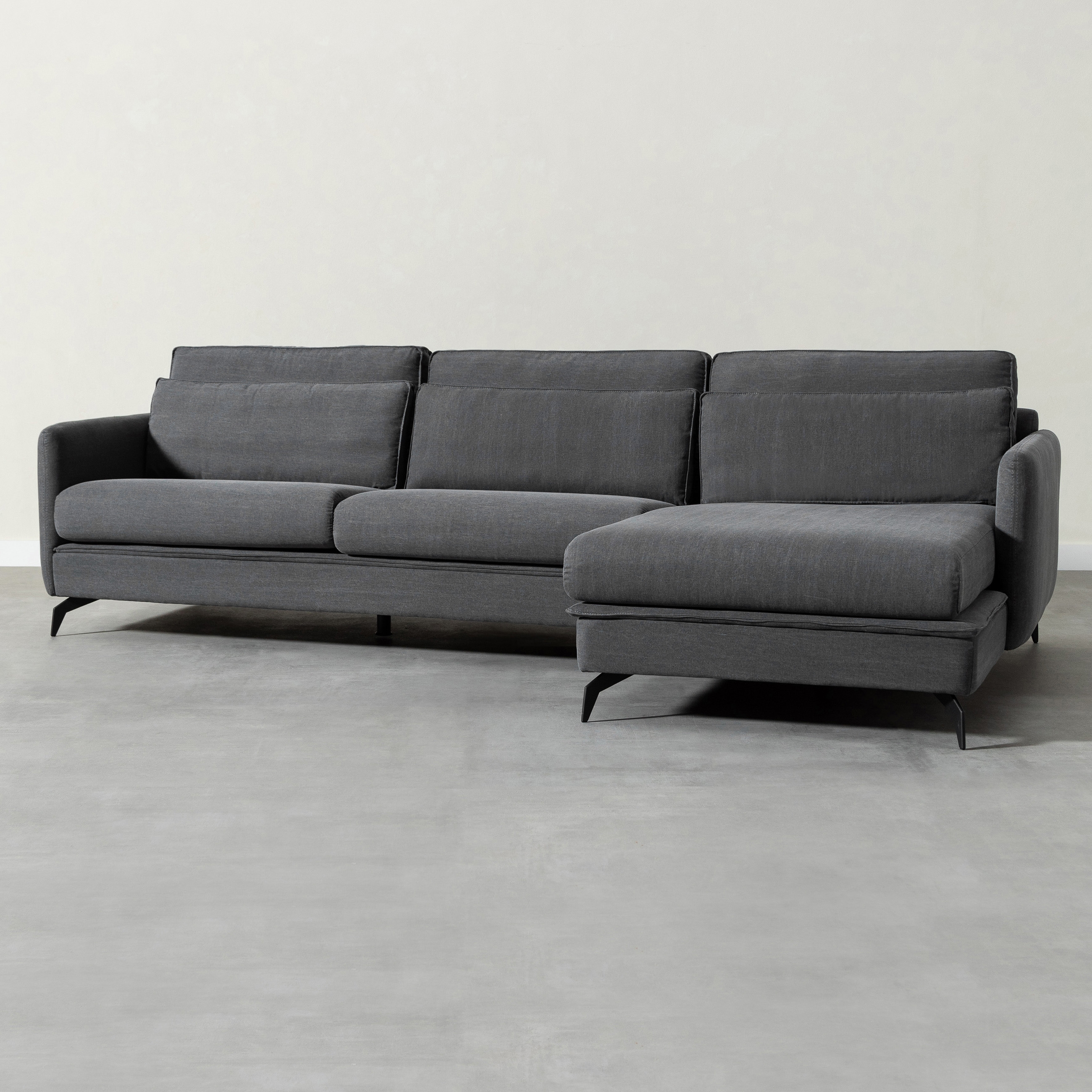 LAGO L KOLTUK SOL KOYU GRİ