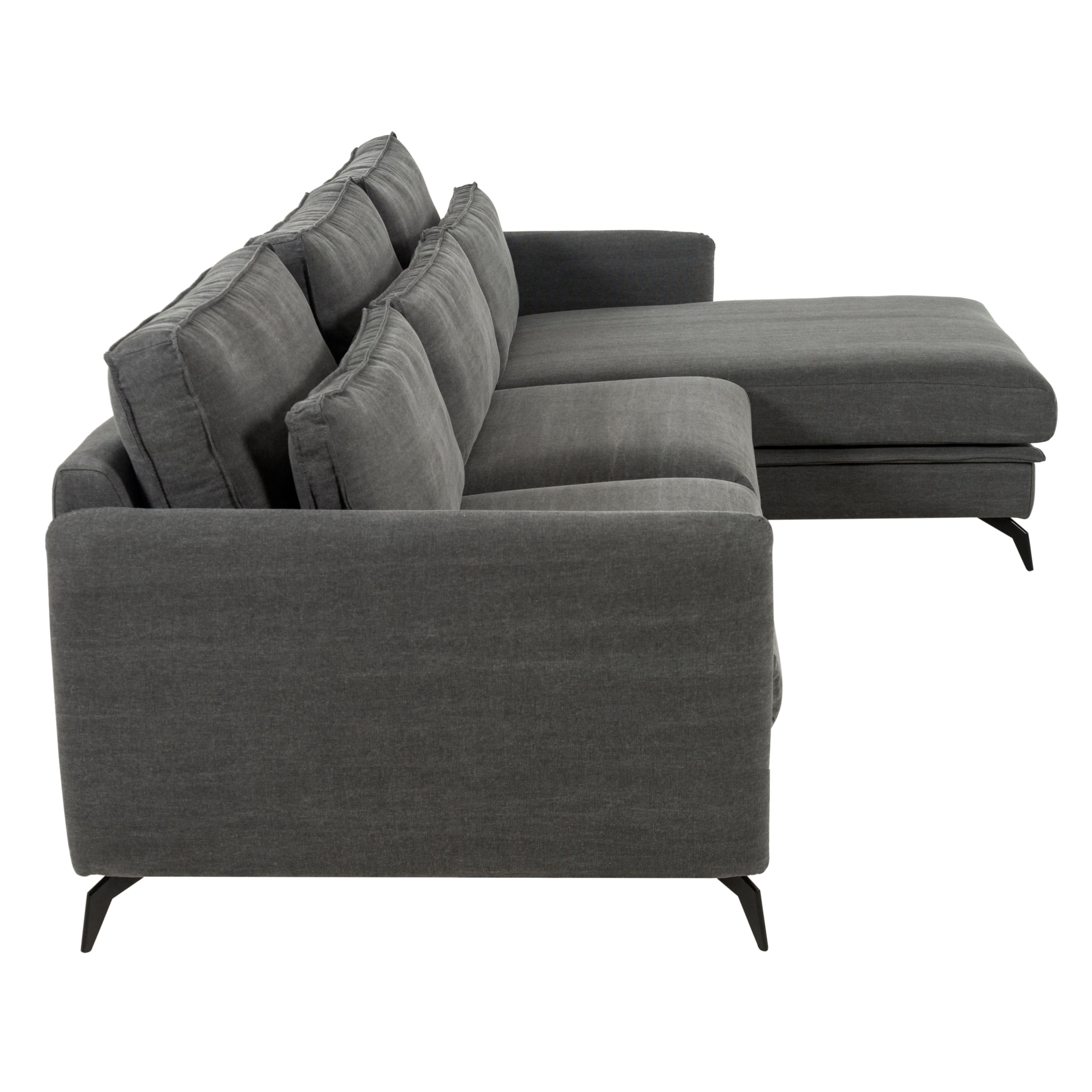 LAGO L KOLTUK SOL KOYU GRİ