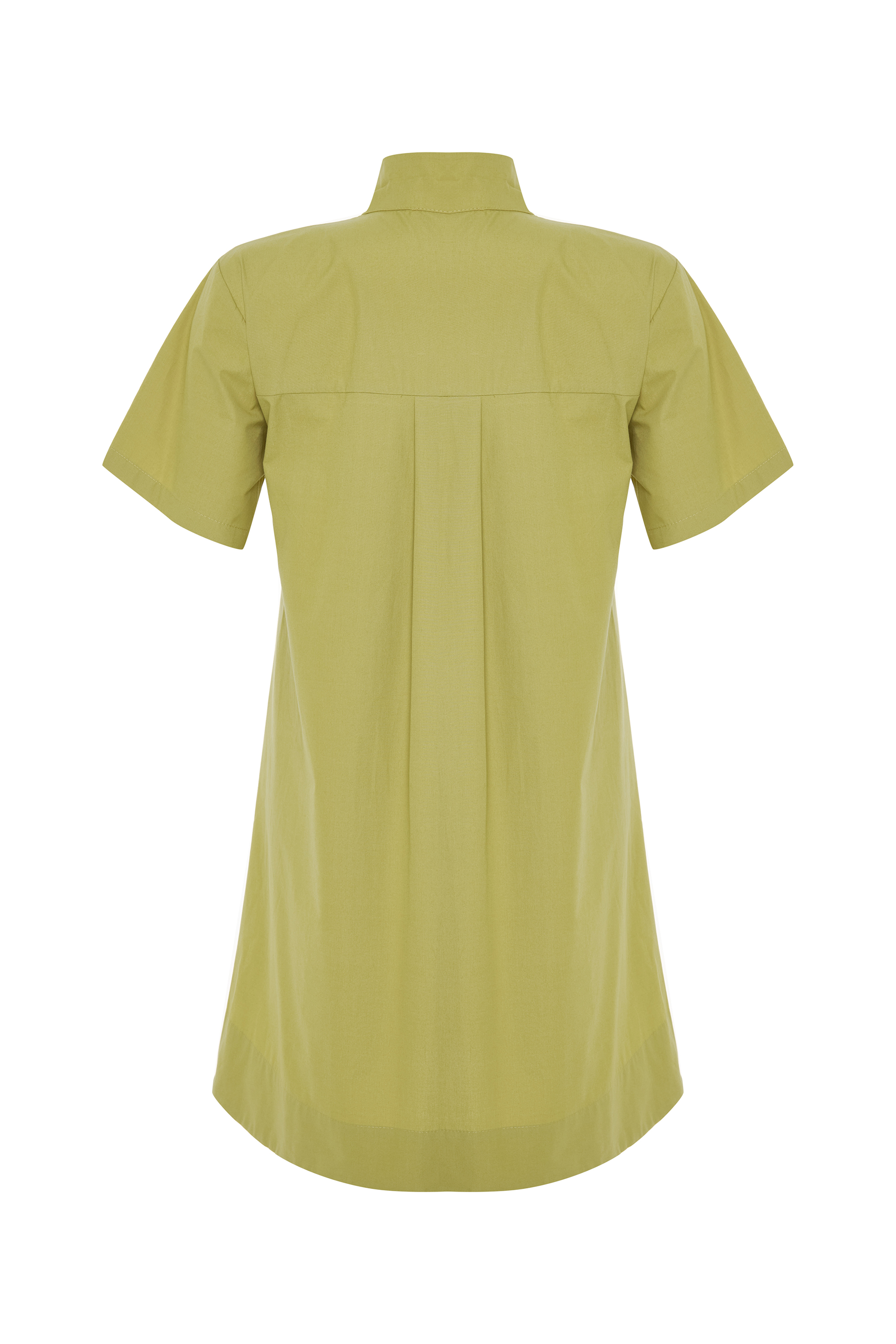 A FORM GÖMLEK YAKA MİNİ ELBİSE