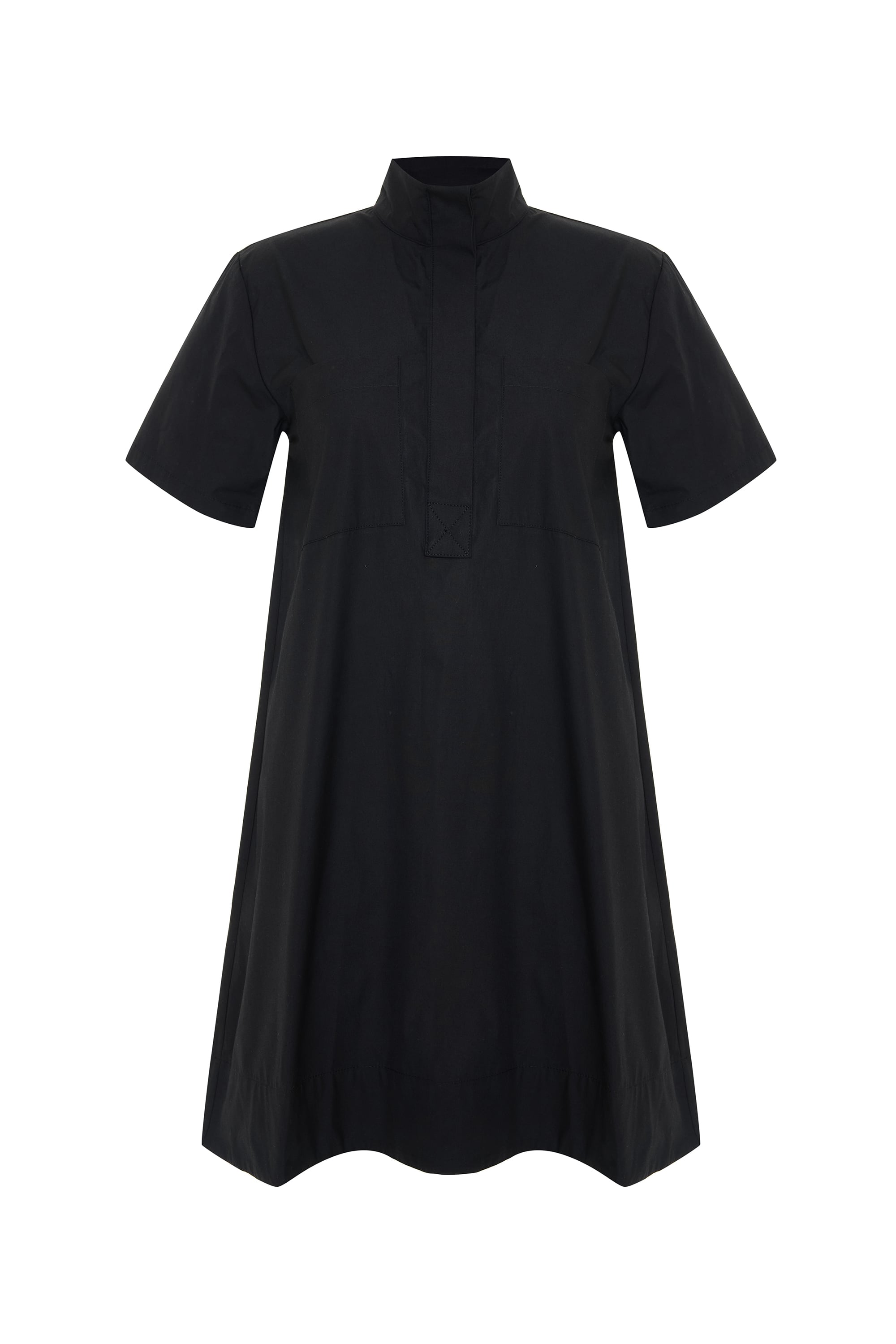 A FORM GÖMLEK YAKA MİNİ ELBİSE