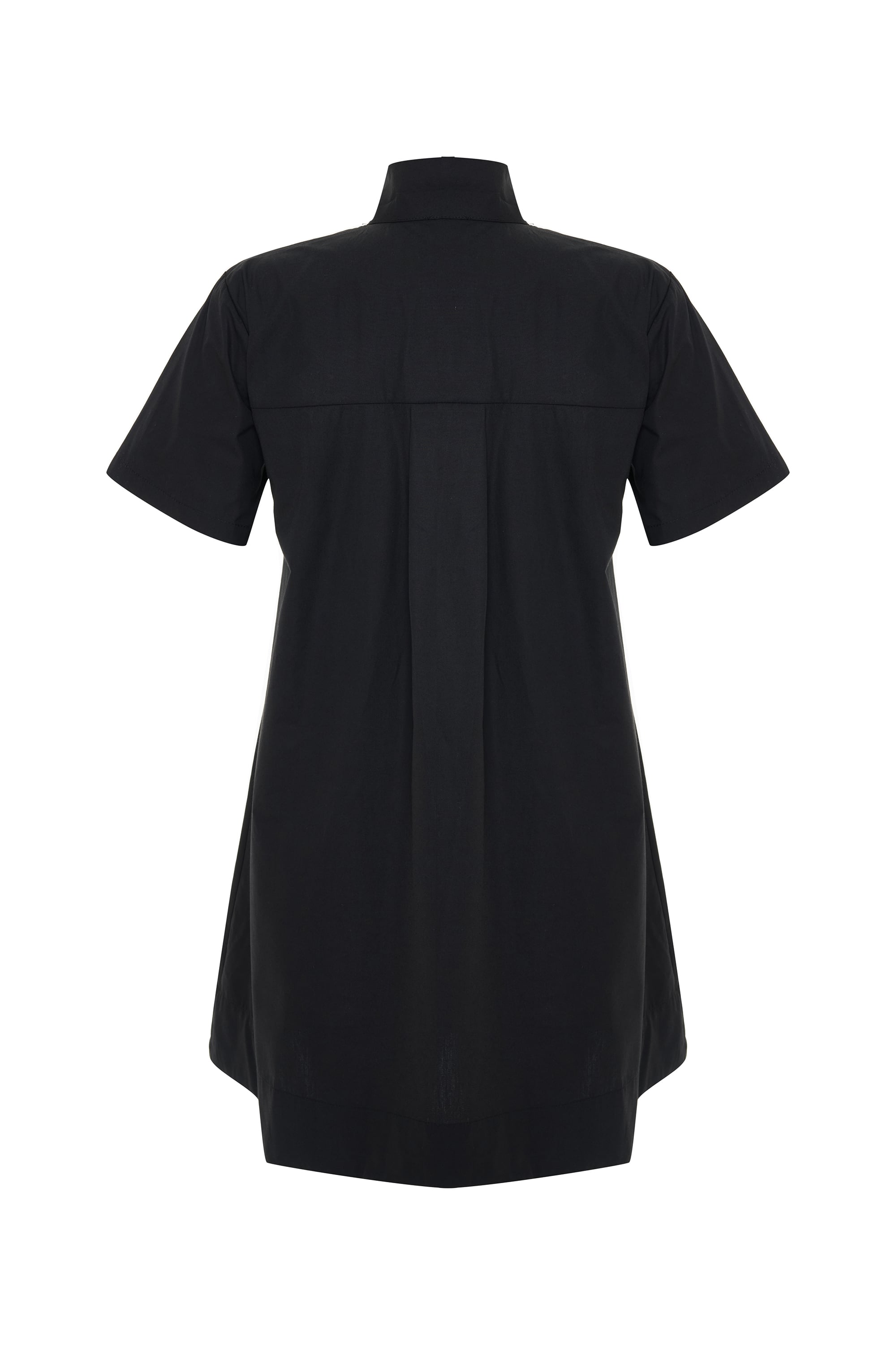 A FORM GÖMLEK YAKA MİNİ ELBİSE