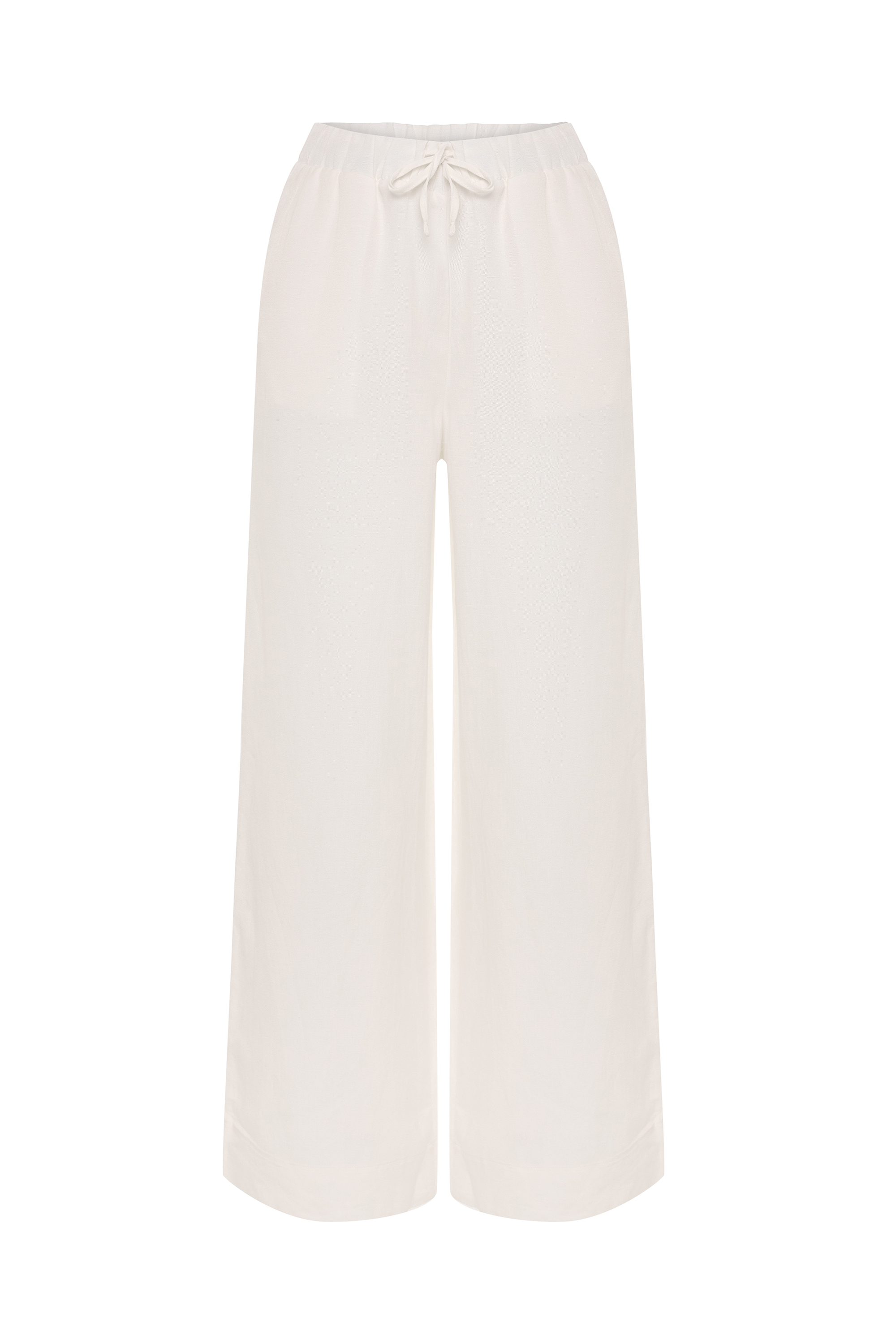 RELAX FIT KETEN KARIŞIMLI PANTOLON