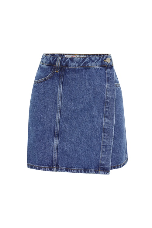  KRUVAZE JEAN ŞORT ETEK