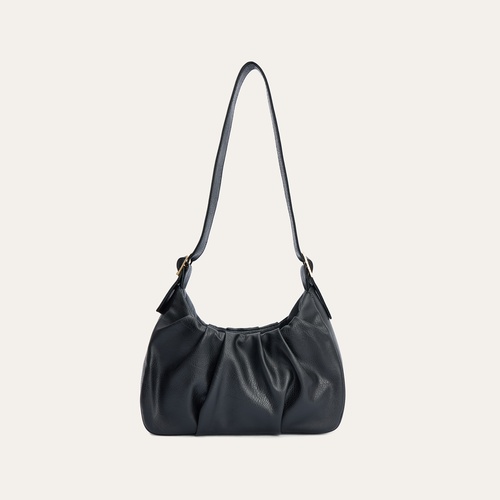  DERİ GÖRÜNÜMLÜ BÜZGÜLÜ OMUZ ÇANTASI