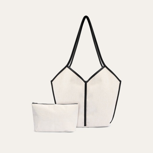  CÜZDANLI KANVAS EL ÇANTASI