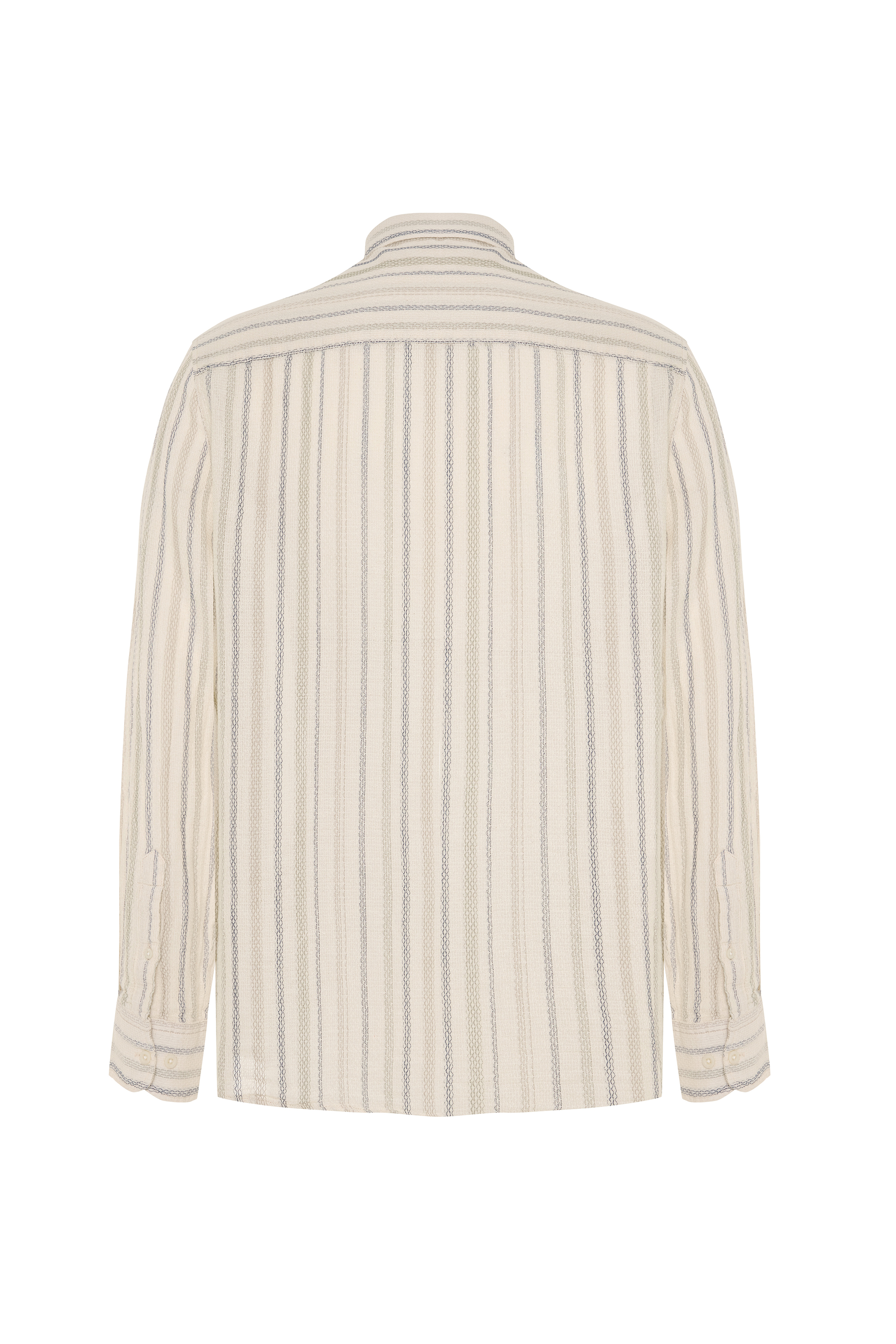 ÇİZGİLİ REGULAR FIT UZUN KOLLU GÖMLEK