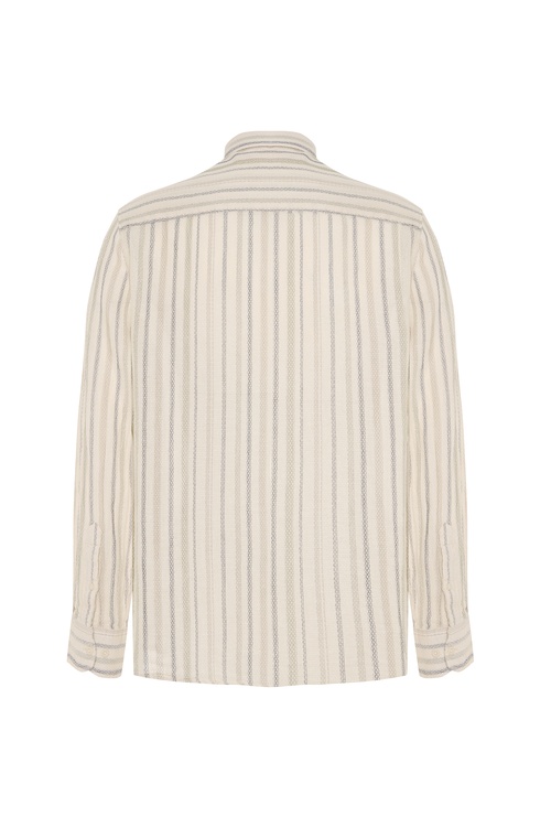  ÇİZGİLİ REGULAR FIT UZUN KOLLU GÖMLEK