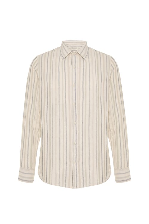 ÇİZGİLİ REGULAR FIT UZUN KOLLU GÖMLEK