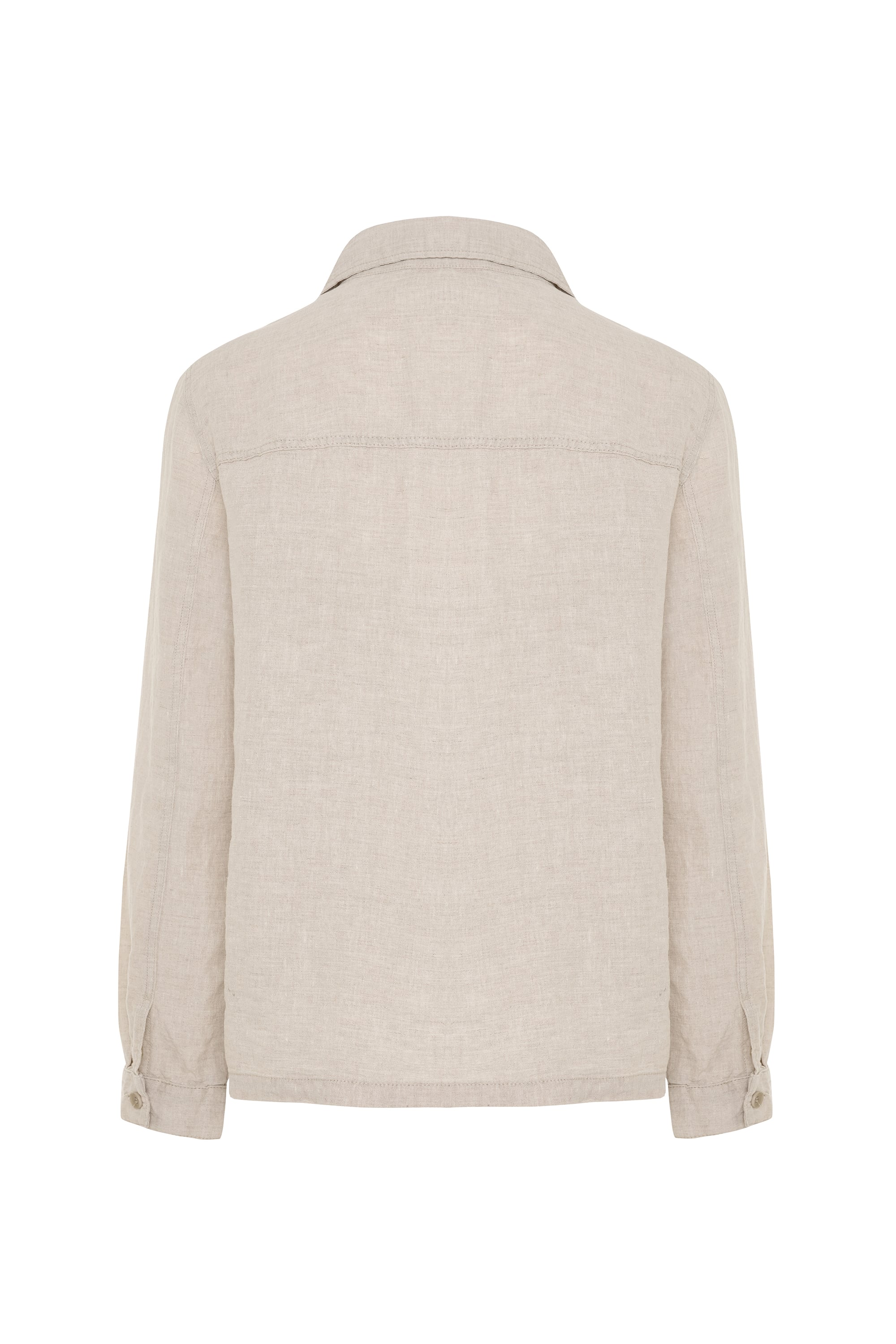 REGULAR FIT KETEN CEKET