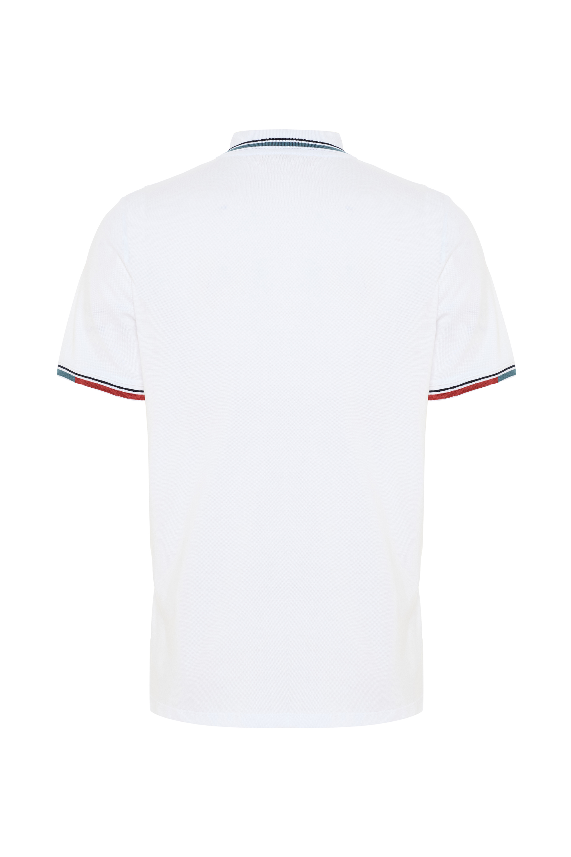 NAKIŞLI POLO YAKA T-SHIRT